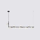 DecorBites™ Sleek Glass Pendant Light for Dining Room with Hanging Island Design
