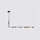 DecorBites™ Sleek Glass Pendant Light for Dining Room with Hanging Island Design