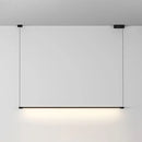 DecorBites™ Sleek Metal Black LED Pendant Lamp for Stylish Island Table