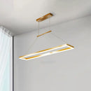 DecorBites™ Sleek Metal Island Ceiling LED Pendant Light for Dining Room - Simplicity and Style