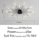 DecorBites™ Sleek Nordic LED Chandelier for Modern Home
