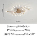 DecorBites™ Sleek Nordic LED Chandelier for Modern Home