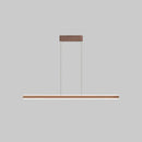 DecorBites™ Sleek Triangle Island Light: Aluminum LED Hanging Lamp for Restaurants