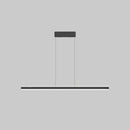 DecorBites™ Sleek Triangle Island Light: Aluminum LED Hanging Lamp for Restaurants