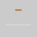 DecorBites™ Sleek Triangle Island Light: Aluminum LED Hanging Lamp for Restaurants