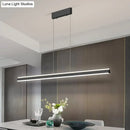 DecorBites™ Sleek Triangle Island Light: Aluminum LED Hanging Lamp for Restaurants