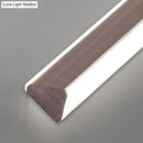 DecorBites™ Sleek Triangle Island Light: Aluminum LED Hanging Lamp for Restaurants