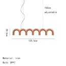 DecorBites™ Sleek U-Shaped Chandelier for Bedroom and Kitchen