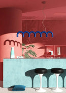 DecorBites™ Sleek U-Shaped Chandelier for Bedroom and Kitchen
