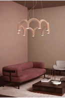 DecorBites™ Sleek U-Shaped Chandelier for Bedroom and Kitchen
