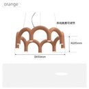 DecorBites™ Sleek U-Shaped Chandelier for Bedroom and Kitchen