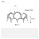 DecorBites™ Sleek U-Shaped Chandelier for Bedroom and Kitchen