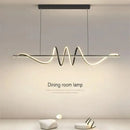DecorBites™ Sleek Wavy Pendant Lights for Dining Room
