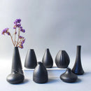 DecorBites™ Small Ceramic Vase - Elegant Japanese Home Decor