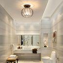 DecorBites™ Small Metal Cage Farmhouse Ceiling Light