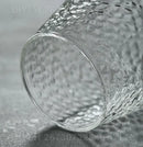 DecorBites™ Small Transparent Glass Vase for Home Decor