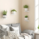 DecorBites™ Small Wood Floating Shelves 4-Pack