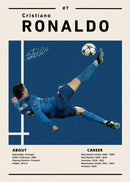 DecorBites™ Soccer Star Ronaldo Canvas Wall Art