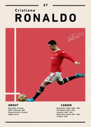 DecorBites™ Soccer Star Ronaldo Canvas Wall Art