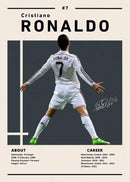 DecorBites™ Soccer Star Ronaldo Canvas Wall Art