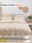 DecorBites™ Soft Tufted Microfiber Duvet Cover Set