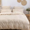 DecorBites™ Soft Tufted Microfiber Duvet Cover Set