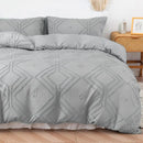 DecorBites™ Soft Tufted Microfiber Duvet Cover Set