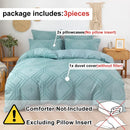 DecorBites™ Soft Tufted Microfiber Duvet Cover Set