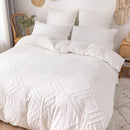 DecorBites™ Soft Tufted Microfiber Duvet Cover Set