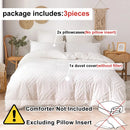 DecorBites™ Soft Tufted Microfiber Duvet Cover Set