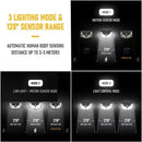 DecorBites™ Solar LED Outdoor Lights Set for Garden with Motion Sensor