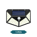 DecorBites™ Solar LED Outdoor Lights Set for Garden with Motion Sensor
