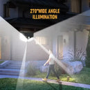 DecorBites™ Solar LED Outdoor Lights Set for Garden with Motion Sensor