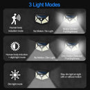 DecorBites™ Solar LED Outdoor Lights Set for Garden with Motion Sensor