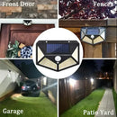 DecorBites™ Solar LED Outdoor Lights Set for Garden with Motion Sensor
