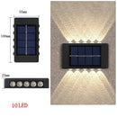 DecorBites™ Solar LED Outdoor Wall Light