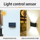 DecorBites™ Solar LED Outdoor Wall Light