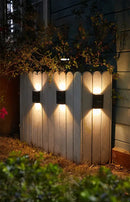 DecorBites™ Solar LED Outdoor Wall Light