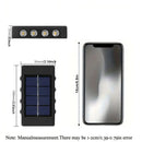 DecorBites™ Solar LED Outdoor Wall Lights for Garden & Patio