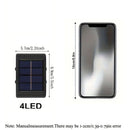 DecorBites™ Solar LED Outdoor Wall Lights for Garden & Patio