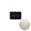 Black Solar Wall Light for Garden and Patio