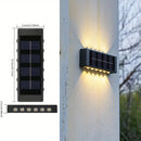 DecorBites™ Solar LED Outdoor Wall Lights for Garden & Patio