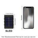 DecorBites™ Solar LED Outdoor Wall Lights for Garden & Patio