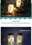 DecorBites™ Solar Mason Jar Fairy Lights for Garden Decoration