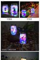 DecorBites™ Solar Mason Jar Fairy Lights for Garden Decoration