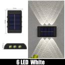 DecorBites™ Solar Outdoor Wall Lights for Garden Decor