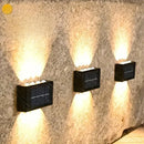 DecorBites™ Solar Outdoor Wall Lights for Garden Decor
