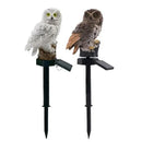 DecorBites™ Solar Owl Garden Light - Decorative, Waterproof LED