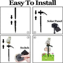 DecorBites™ Solar Owl Garden Light - Decorative, Waterproof LED
