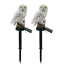 DecorBites™ Solar Owl Garden Light - Decorative, Waterproof LED